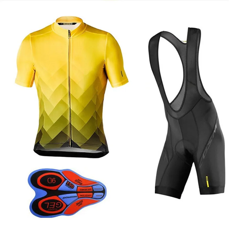 Командная одежда для велоспорта Mavic, одежда для велоспорта, Быстросохнущий комбинезон, гелевые комплекты одежды, Ropa Ciclismo uniformes Maillot, спортивная одежда#85 - Цвет: cycling jersey 8