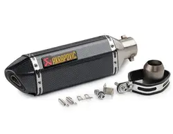 Scorpio Akrapovic глушитель выхлопной трубы мотоцикла для Aprilia scarabeo 200 MV Agusta Brutale 800 yamaha sr 250 honda cb650r