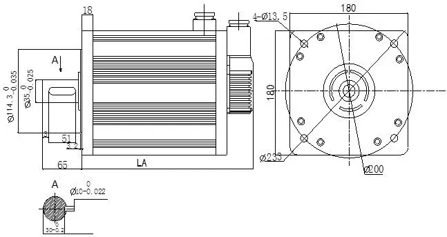 180 servo motor