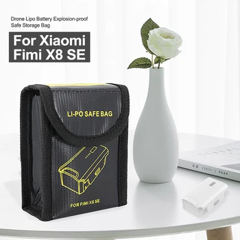 

Drone Lipo Battery Portable Carry Case Hard Bag Explosion-proof Safe Storage Bag Pouch for Xiaomi Fimi X8 SE