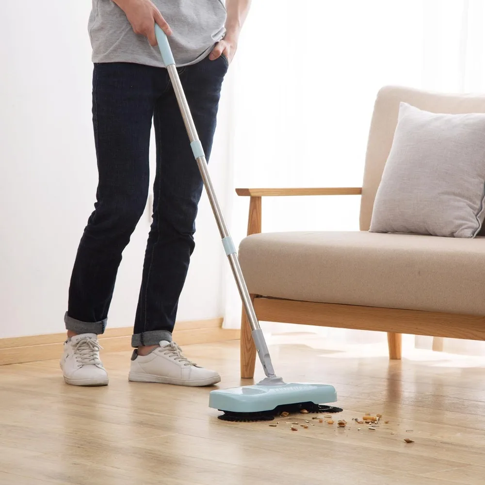Long Handle Sweeping Machine Hand Push Type Magic Broom Dustpan Set Household Cleaning Sweeper Mop Lazy Sweep Tools