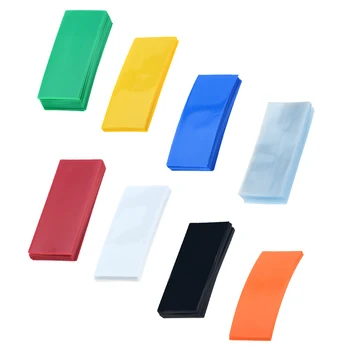 

50/100PCS 72*18.5mm Li-ion 18650 Battery Wrap PVC Heat Shrink Tubing For Battery Film Tape Battery Cover Shrinking Tube