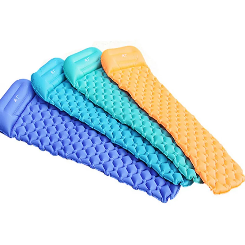 

Ultralight Outdoor Inflatable Cushion Sleeping Camping Mat Sleeping Pad Mattress for Camping Hiking Backpacking Travel