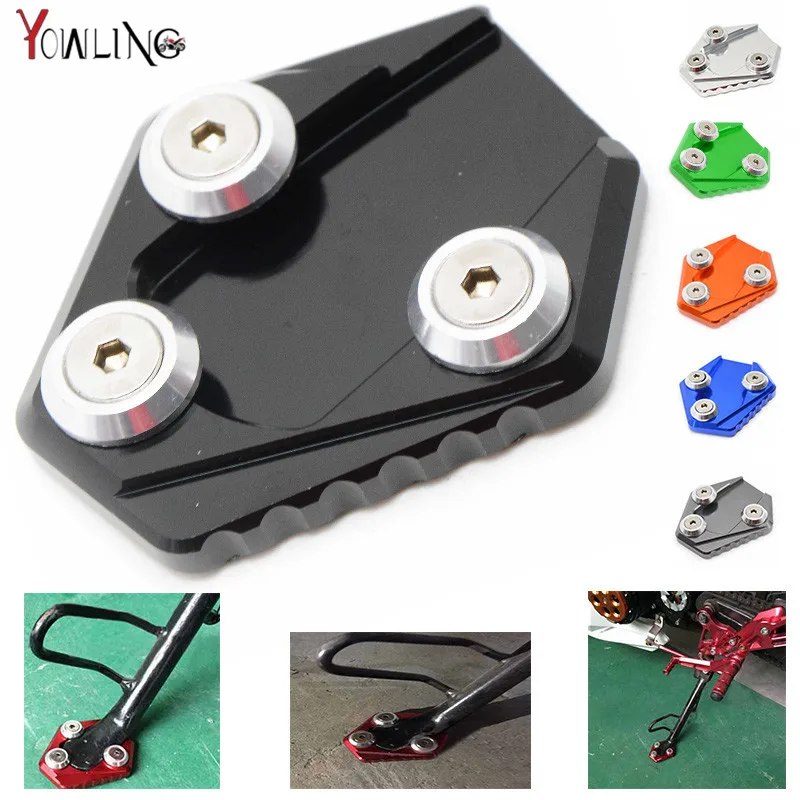 CNC Motorcycle  Side Kickstand Stand Extension Plate SIDE STAND ENLARGER For HONDA MSX 125 MSX125