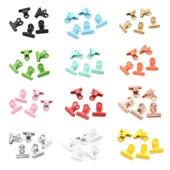 

5x Metal Binder Clips Folder Notes Letter Paper Clip Clamp Metal
