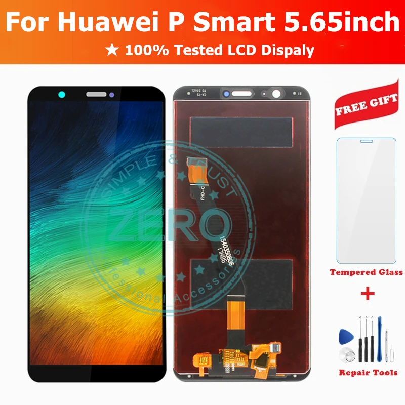 Качество AAA для Huawei P Smart / Enjoy 7S ЖК-дисплей сенсорный экран панель Смарт
