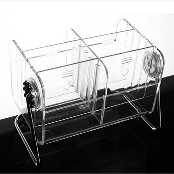 

6 Grid Acrylic Remote Controller Organizer Storage Box Rotary Transparent Phone Holder Cosmetic Container Storage Box