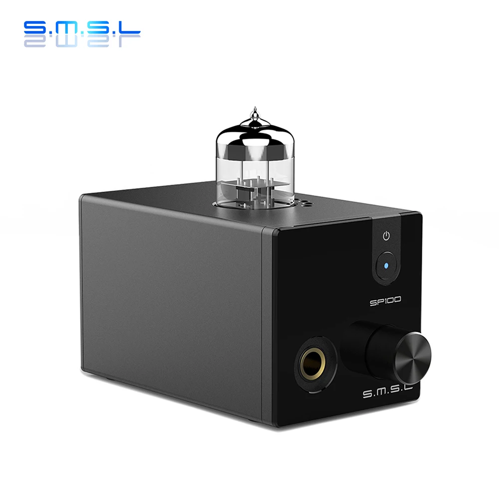 SMSL SP100 6N3 Tube Headphone Amplifier Powerful Stereo Audio HiFi