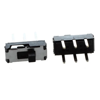 

20 Pcs On/Off/On DPDT 2P2T 6 Pin Vertical DIP Slide Switch 9x4x3.5mm