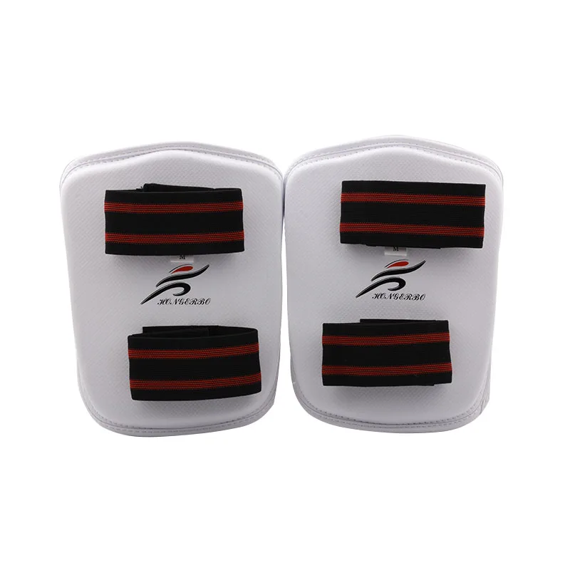 Billig Taekwondo Bein Sleeve Compression Set Fuß Knie Wärmer Sockes Unterarm Kniesehne Arm Unterstützung Karate Ausrüstung Erwachsene Jugend Kinder