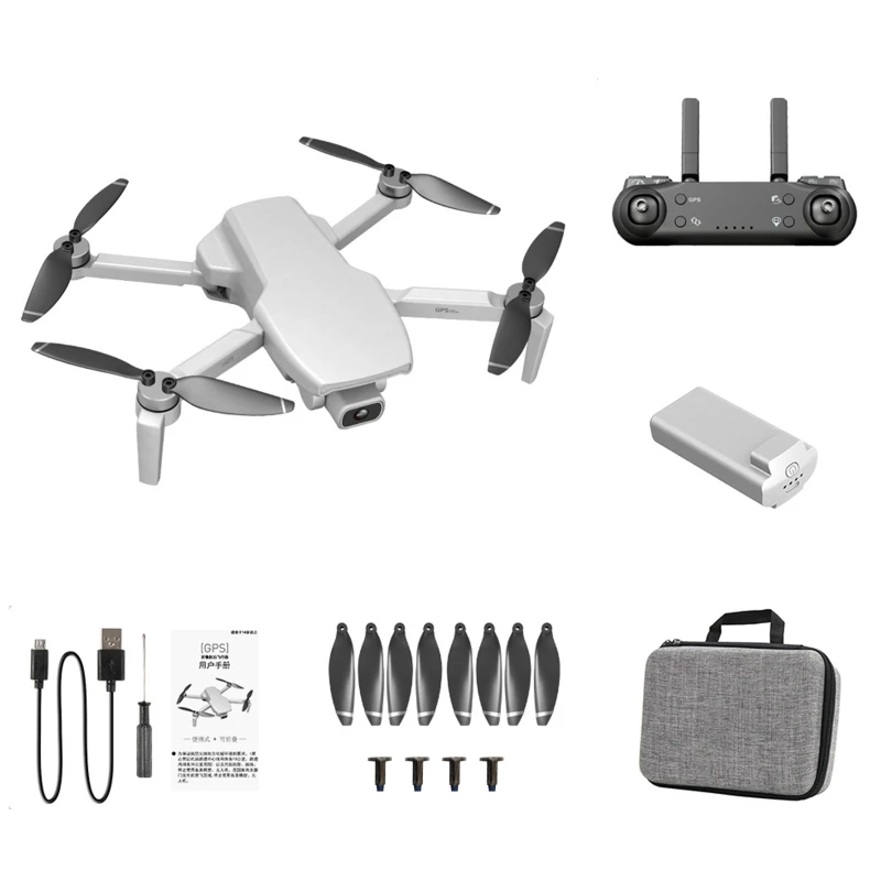 

L108 GPS Drone 4K Dual Camera 5G WiFi Brushless Motor Foldable Quadcopter RC Toy