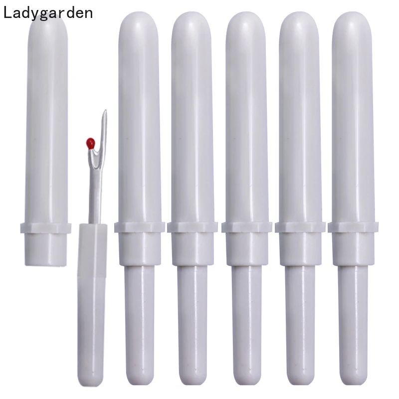 

100PCS Craft Thread Cutter Seam Ripper Stitch Ripper Plastic Handle Sewing Retractor Tool Costura Thread Cutter Seam Ripper Tool