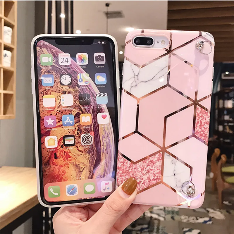For samsung galaxy note 9 8 10 pro s10 s8 s9 plus s10e case cover luxury marble gird shoulder chain strap soft tpu phone bag cap For samsung galaxy note 9 8 10 pro s10 s8 s9 plus s10e case cover luxury marble gird shoulder chain strap soft tpu phone bag cap