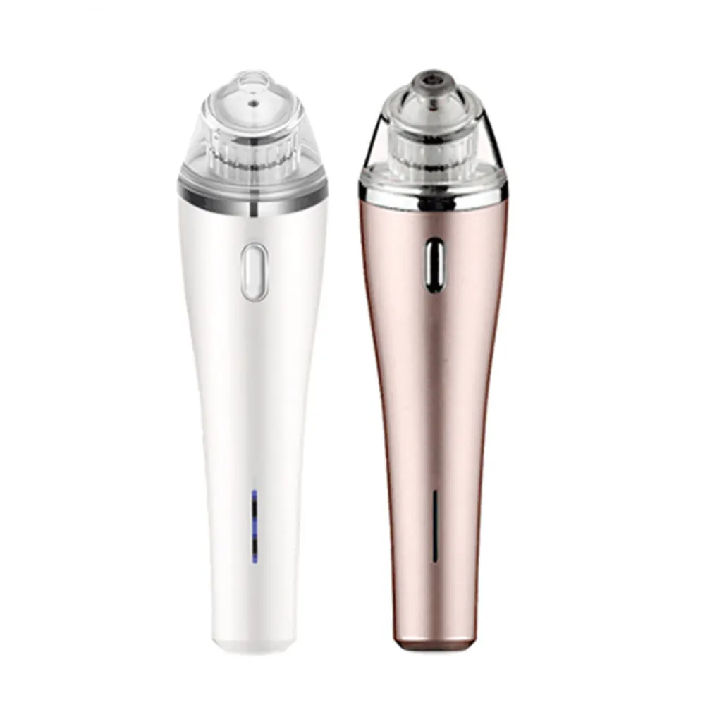 1 шт. Электрический очиститель для лица вакуум Черный инструмент для прыщей Blackhead Remover лица Уход за кожей, очищение Красота машина