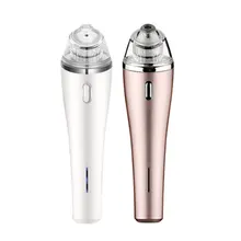 1 шт. Электрический очиститель для лица вакуум Черный инструмент для прыщей Blackhead Remover лица Уход за кожей, очищение Красота машина
