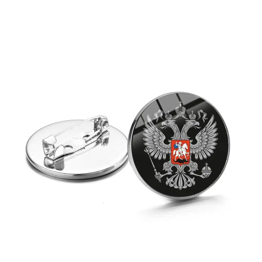 SONGDA СССР Сталин Ленин значок классическая красная звезда Молот серп коммунизма эмблема CCCP стеклянный купол брошь мужские ювелирные изделия - Окраска металла: Style 20