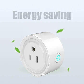 

US/EU Plug WiFi Smart Socket Remote Timing Timer Switch Power Adapter APP Control For Alexa Samsung SmartThings