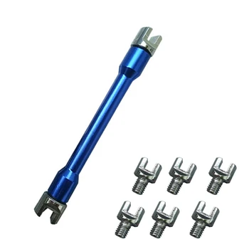 

Motorcycle 9pc Spoke Wrench Set 5.4-6.8mm Motorbike Buckled Wheel B99