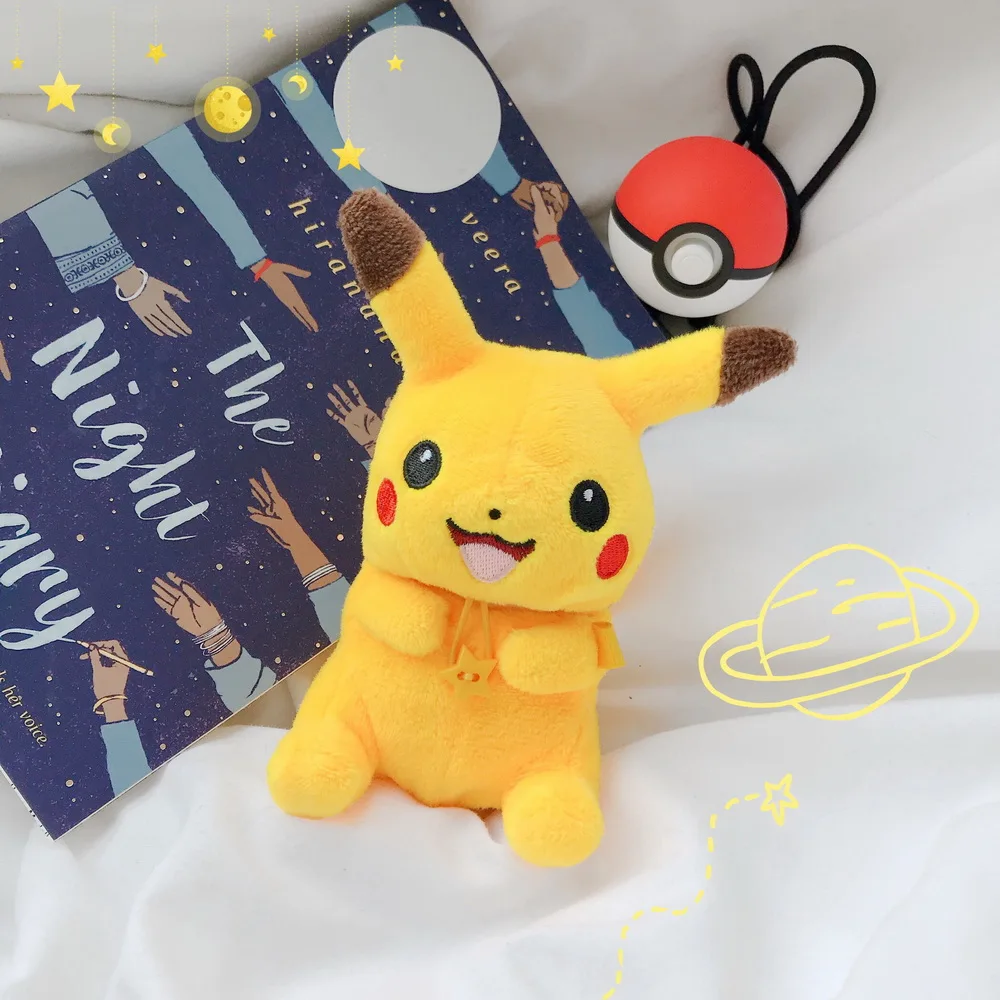 cute kawaii Transparent case for Airpods pikachu charmander pokemon perfect design for Apple Airpods2 bluetooth earphone case