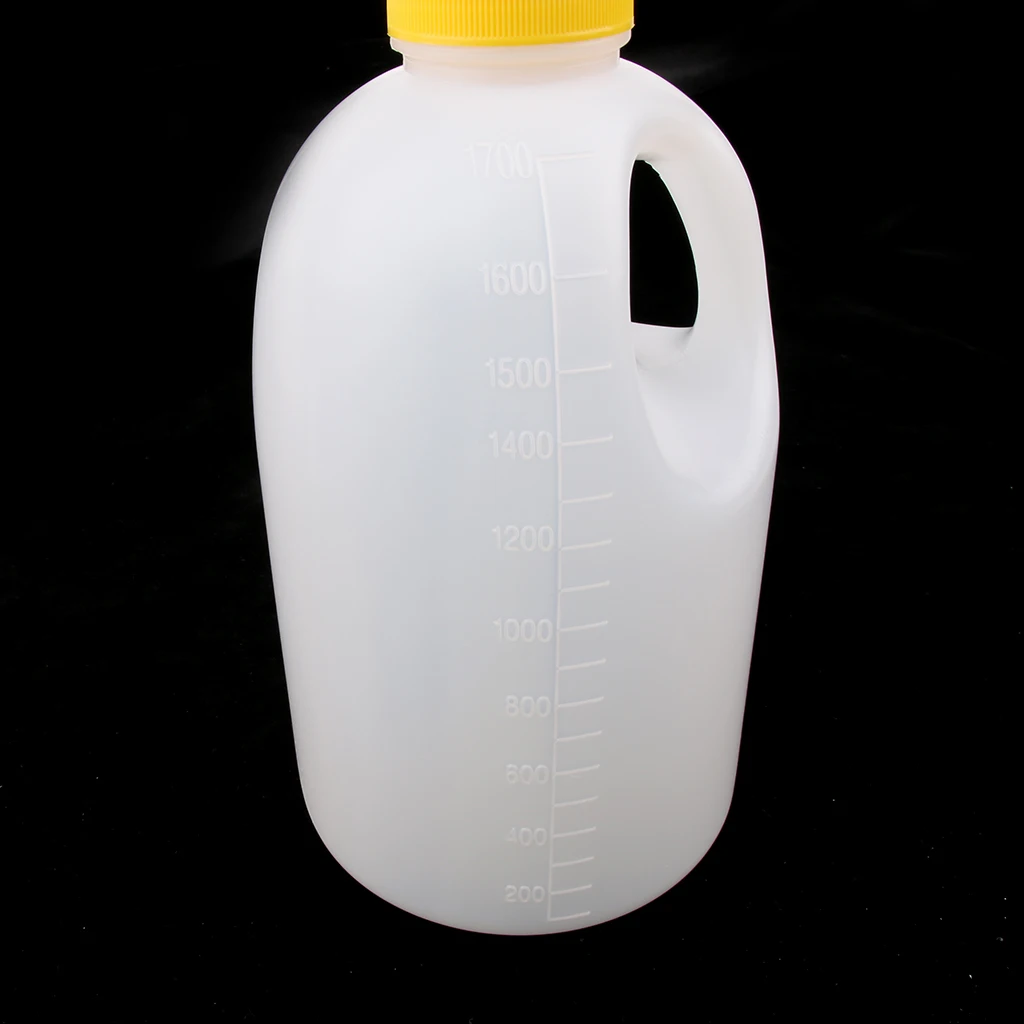 Reusable Travel Pee Urinal Potty Bottle Drainage Container for Hospital Home Patient Elder