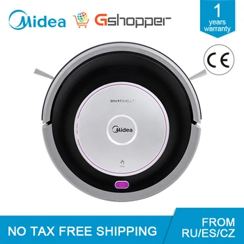

MIDEA MR02 robot Vacuums with 1000 PA Succion cleansing 2 in 1 4 modes Cleaning G-SLAM Floorcare sweeper hard floor