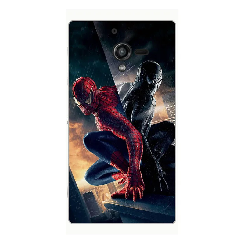 M01 Модный Мягкий ТПУ силиконовый чехол для sony Xperia ZL L35H C6502 C6503 C6506 5," чехол с принтом задняя крышка чехол с рисунком розы - Цвет: M01