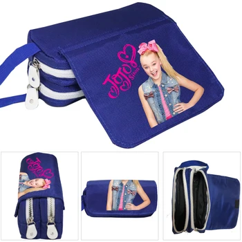

Pen Bag JOJO SIWA Pencil Case Zipper Pouch Kids Small Tote Primary School Utensils Organizer Large School Stationery Canvas Bag