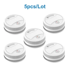 5 шт./лот Wi-Fi пожарный детектор беспроводной детектор дыма машина Tuya APP управление домашняя сигнализация детектор дыма и газа