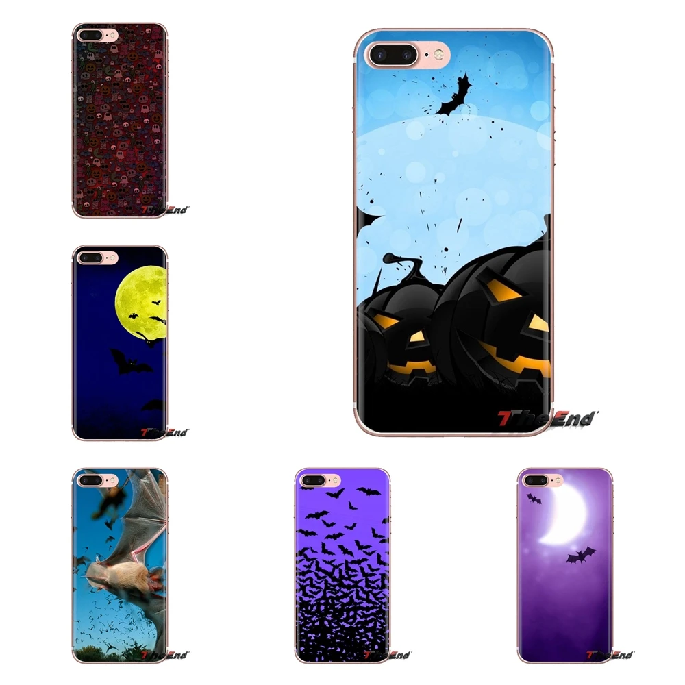 Soft Transparent Shell Covers Bats Wallpapers For Huawei Honor 5A LYO-L21 Y6 II Compact Y5 2 Y5II Mate 10 Lite Nova 2i 9i |