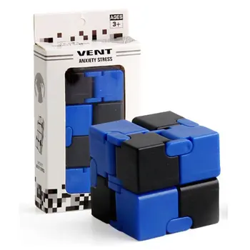 

Magic Unlimited Magic Cube Decompression Folding Fingertip Decompression Cube Puzzle Creative Toy