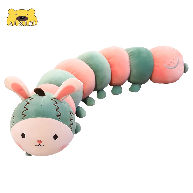 Details about   Cute Caterpillar Plush Toys Stuffed Animal Decor Bed Pillow Plush Cushion Sofa 