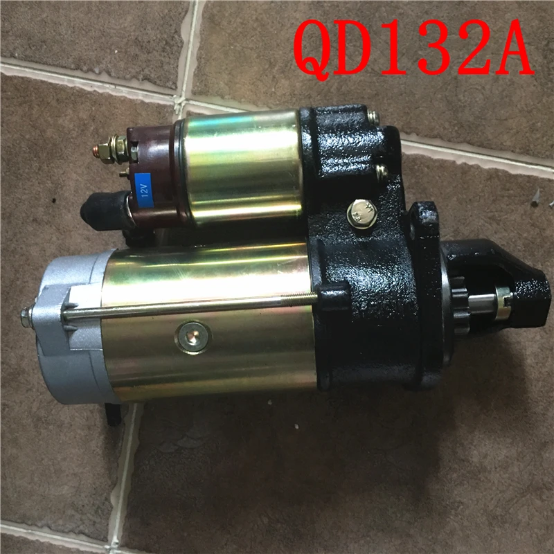 Laidong LL380 L380 KM385 дизельный двигатель стартовый QD132A 12V Альтернаторы и генераторы  | Отзывы и видеообзор