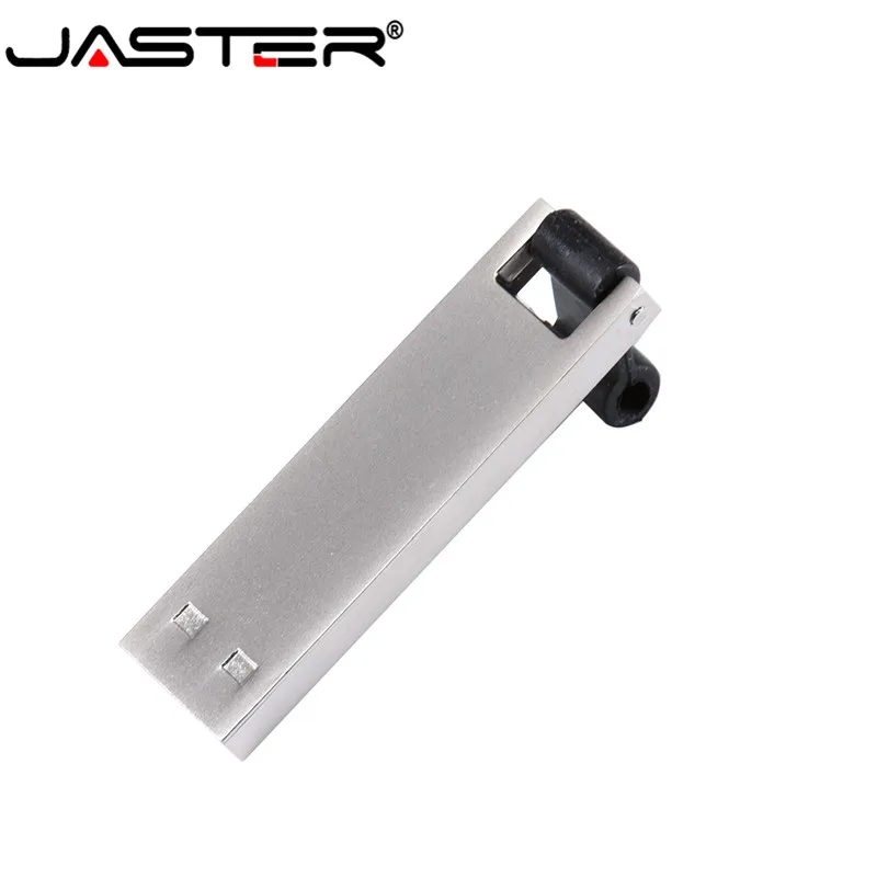 JASTER USB 2,0 металлический флеш-накопитель с логотипом на заказ 4 ГБ 8 ГБ 16 ГБ 32 ГБ 64 Гб 128 ГБ Флешка карта памяти