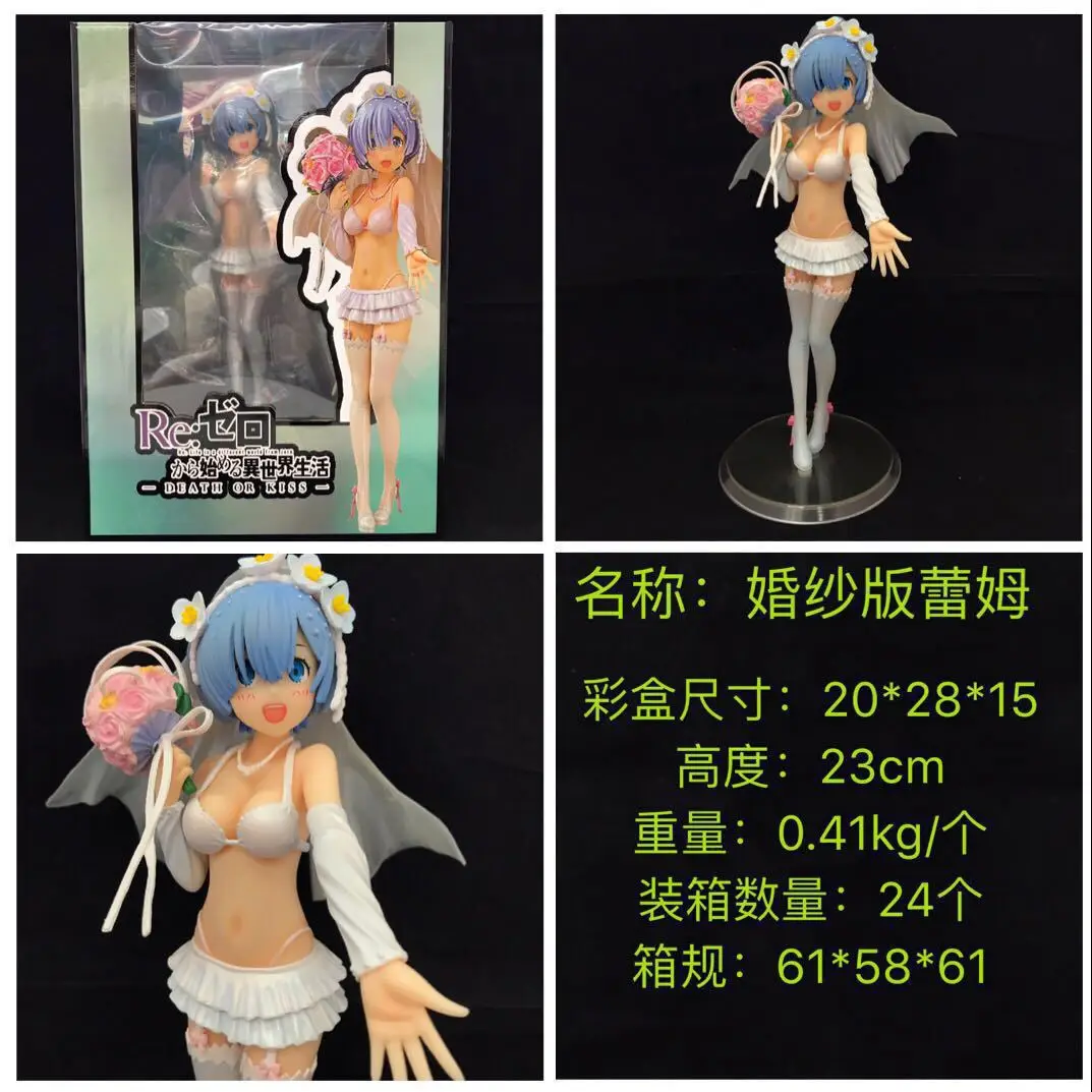 

Anime Garage Kit Phat Re: Zero-Starting of a Different World Life Wedding Dress REM