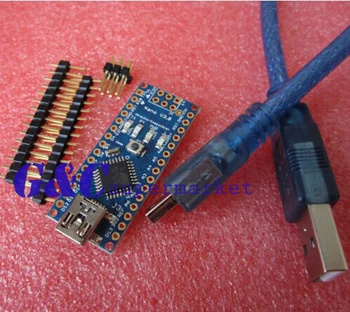 

1 for arduino Nano V3.0 mini USB ATmega328 5V 16M miniature finger diy electronic compatible board