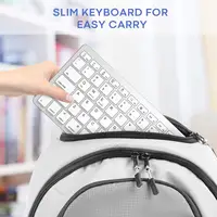 Bluetooth Keyboard Mouse Combo Ultra-Slim Mute Keycap Wireless Bluetooth Mouse Mice for Mac iPad iPhone iOS Android Windows - Image 6