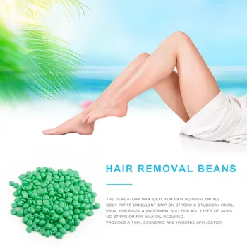 

50g Solid Hair removal cream Green Apple Flavor Aloe vera Chamomile Lavender Armpit Arm Legs Epilation Private Hair Removal Wax