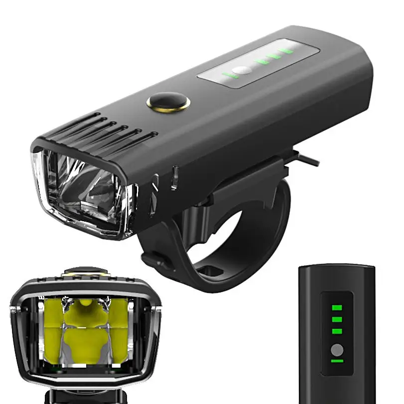

280LM LED German Standard Smart Light Sensor Mountain Road Bike Bicycle Light Anti-glare Design USB Rechargeable Waterproof