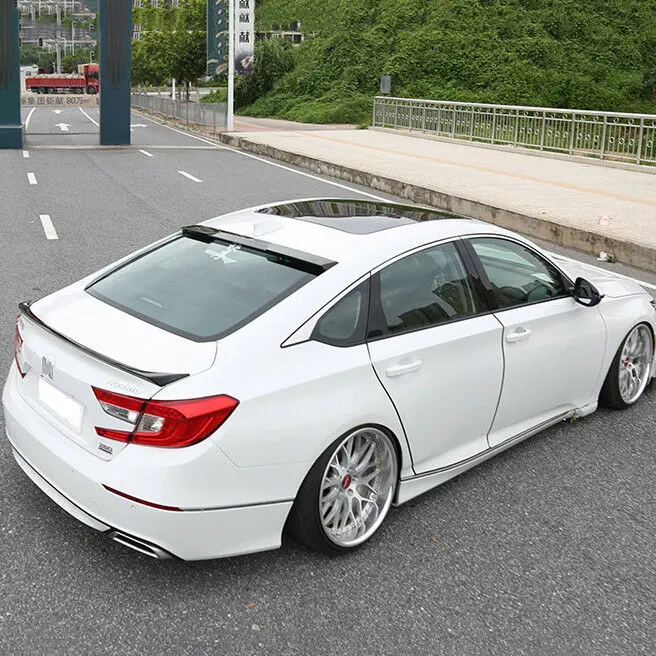 Для Honda Accord 10th- спортивный черный стиль высокое качество на крыше Spoile 1 шт