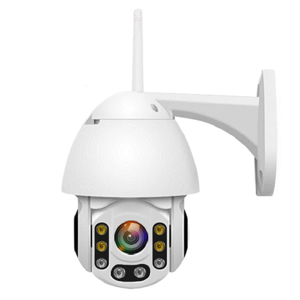 

360 Degree Rotating WiFi Smart Camera Wireless Waterproof Camera Outdoor Security Supplies US Plug