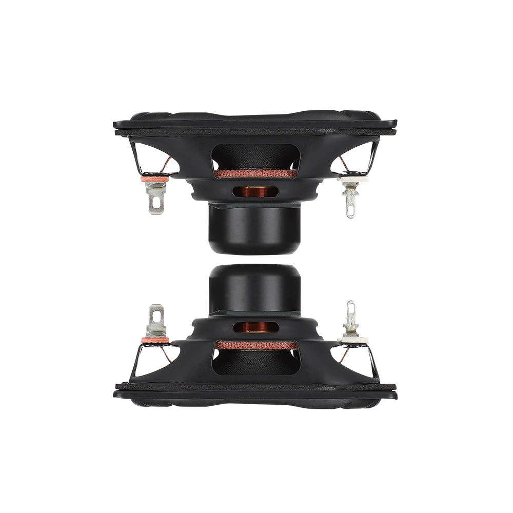 2Pcs Mid-woofer Audio Speakers Driver 80x44mm 8 Ohm 15W Long Stroke Enthusiast Bass Home Thater Loudspeaker