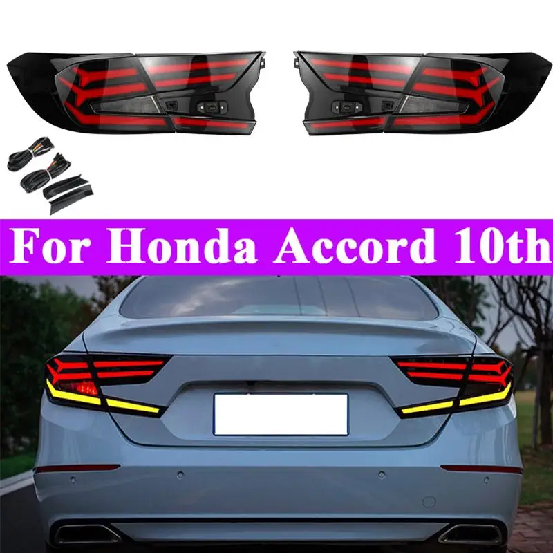 Автомобильный Стайлинг задний фонарь для Honda Accord 2018 2019 светодиодный стоп-сигнал