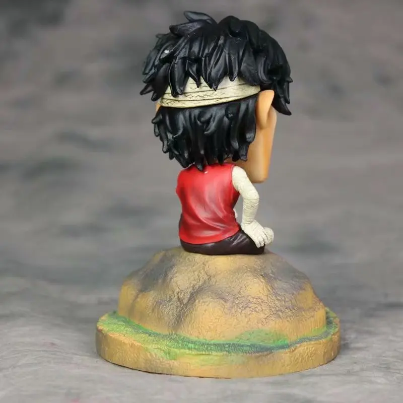 Аниме одна деталь GK Saab Ace Luffy бандаж сидя Гараж Комплект модель украшения