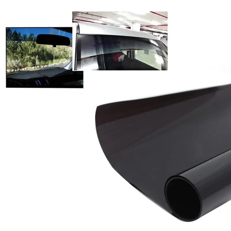 Тонировочная пленка на окно, классика, деликатная, 20x150 см, черная Тонировочная пленка на окно автомобиля, лето 5%, автомобильное стекло, Солнечная защита