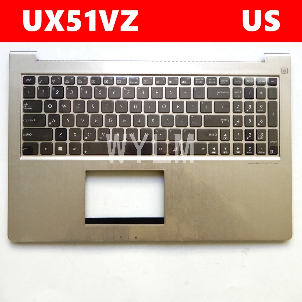 UX51VZ для ASUS UX51V UX51 двуязычная Клавиатура ноутбука рамка C чехол