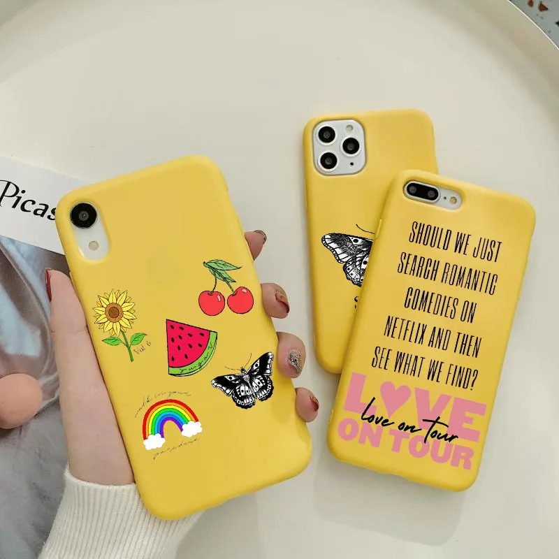 Мягкий чехол для телефона с изображением Гарри стилей Love On Tour 2020 iPhone 12 11 Pro Max X XR XS 8