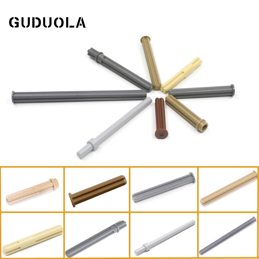 

Детали для игрушек Guduola, ось со штифтом и стоп-конструктором, детали для игрушек всех марок, совместимые с 6587/15462/24316/87083