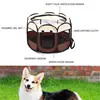 Pet Dog Cat Playpen Tent Crate Room Foldable Puppy Exercise Cat Cage Waterproof Outdoor Two Door Mesh Shade Cover Nest Kennel ► Photo 3/6