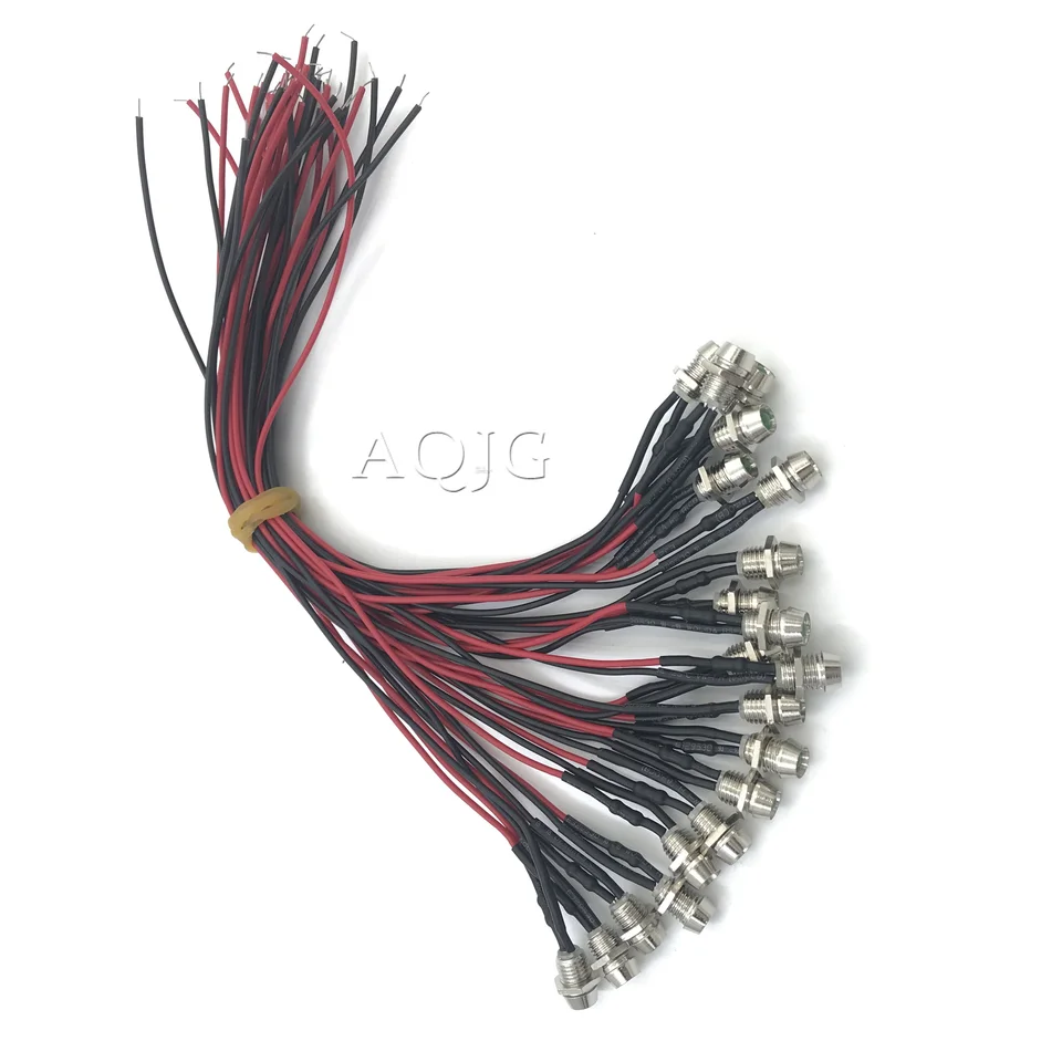 LED Con Attacco Diffuso Piatto Cablato 3mm/5mm 5V/12V/24V Con - Foto 11