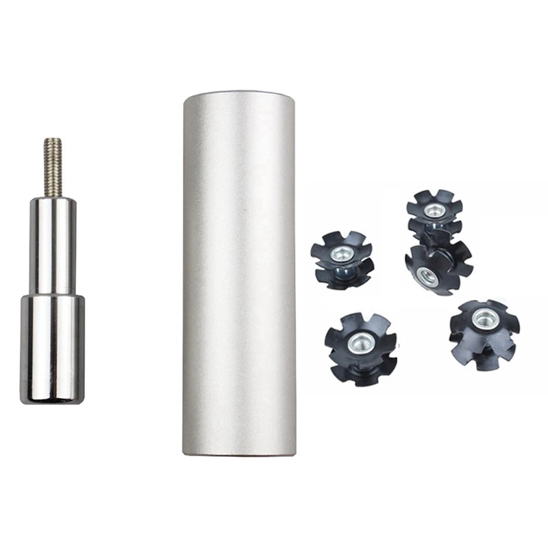 

ABGZ-Bike Bicycle Fork Installer Headset Driver Aluminum Alloy Tools and 5Pcs Star Nuts
